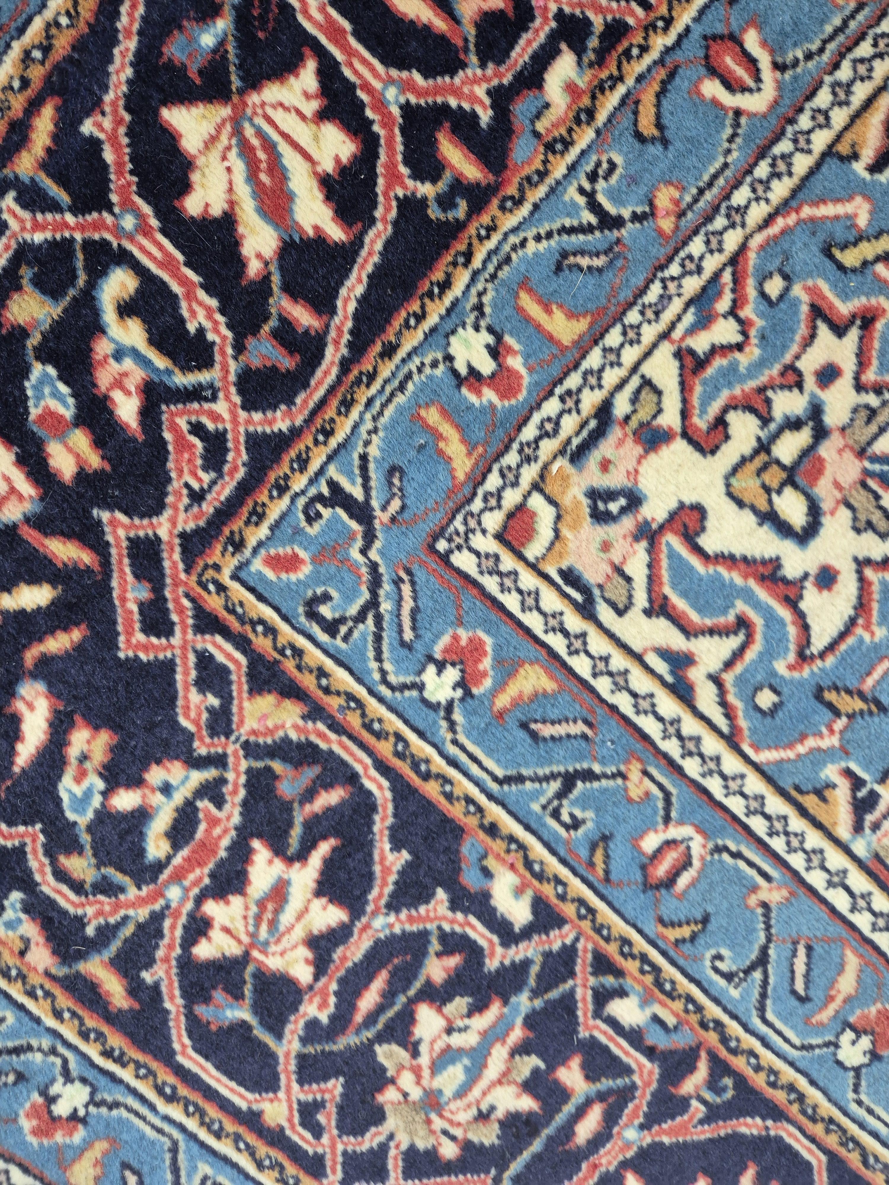 A Sarough brick red ground carpet, 340 x 250cm. Condition - good